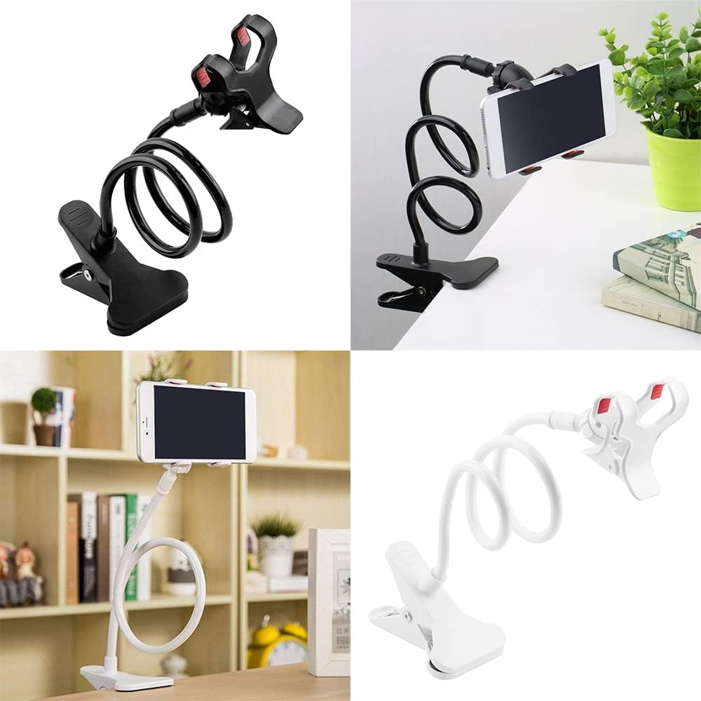 Flexible Snake Mobile Stand �Adjustable Lazy Phone Holder for Desk, Bed & Table | Random Color