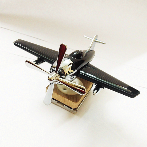 Solar Aeroplane Car Perfume Diffuser
