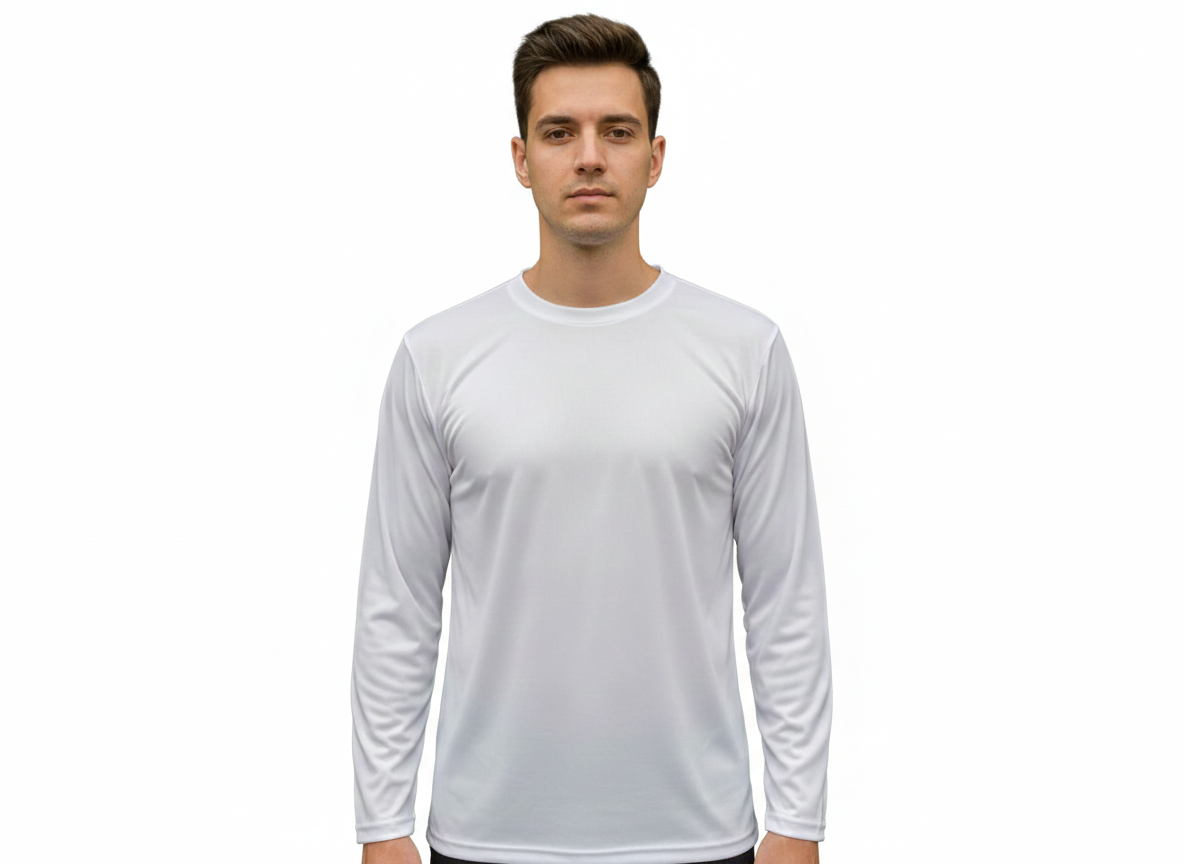 Classic White Full Sleeve Shirt for Men �Comfortable & Trendy Wear Medium