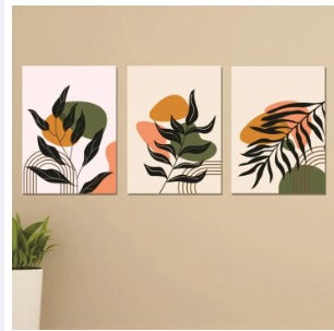 Set of 3 Wooden Photo Tile Frames �Spiritual Wall Art Decor, 8?11 inches