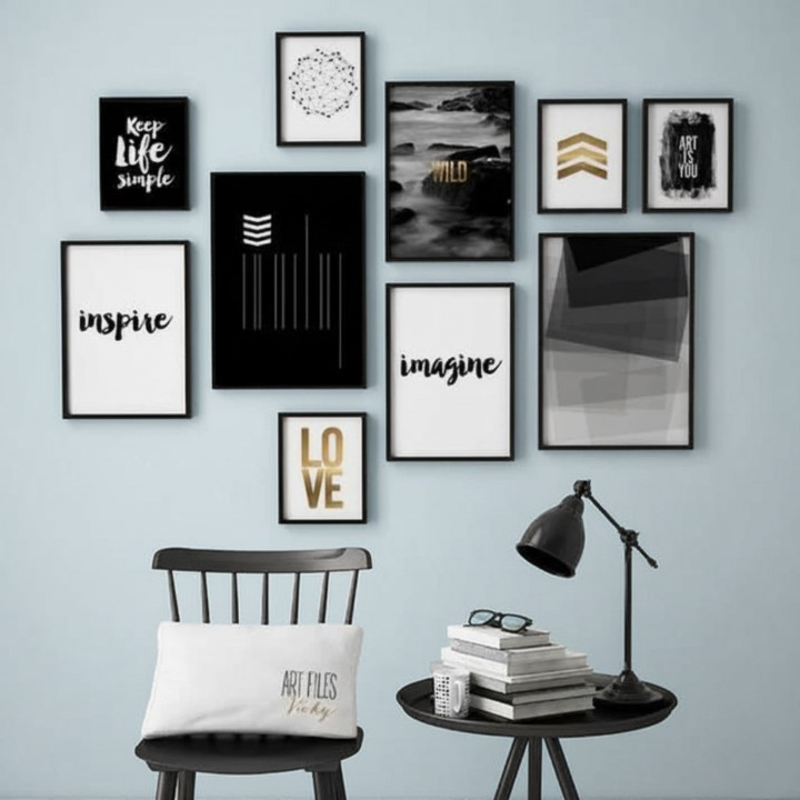 Motivational Wooden Wall Art Frame Set – photo 3