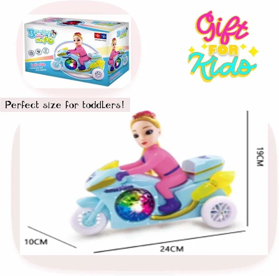 Princess Motorbike Toy With Lights Music – photo 2