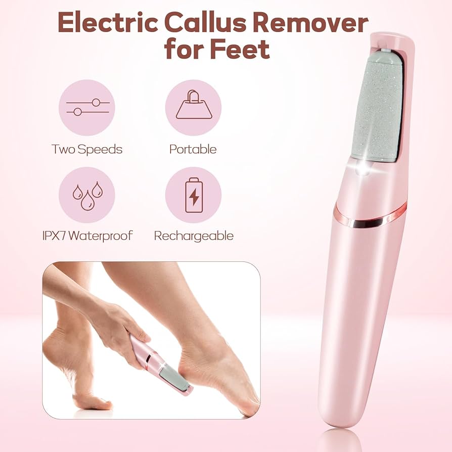 Rechargeable Foot Callus Remover With 1 Extra – photo 3