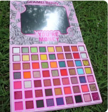 63 colors Eye shadow palette High quality Long Lasting High pigmentation Water proof make up kit