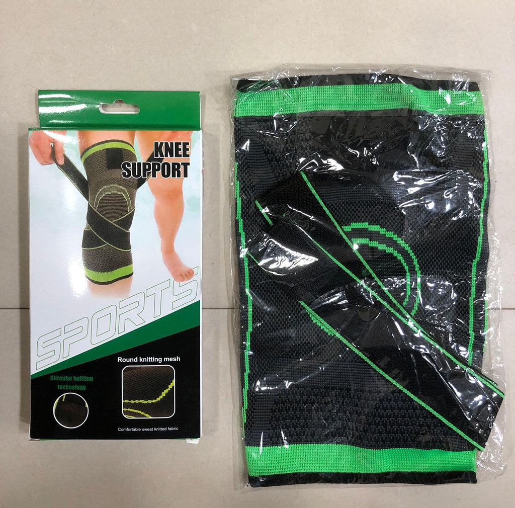 Knee Support Band For Pressure Weaving With 3D Weave Protection Against Injury Pressure Adjustable Knee Support For Men And Women (1 pc)
