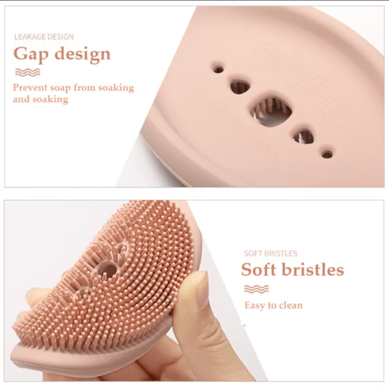 2 in 1 Silicone Soap Holder Double