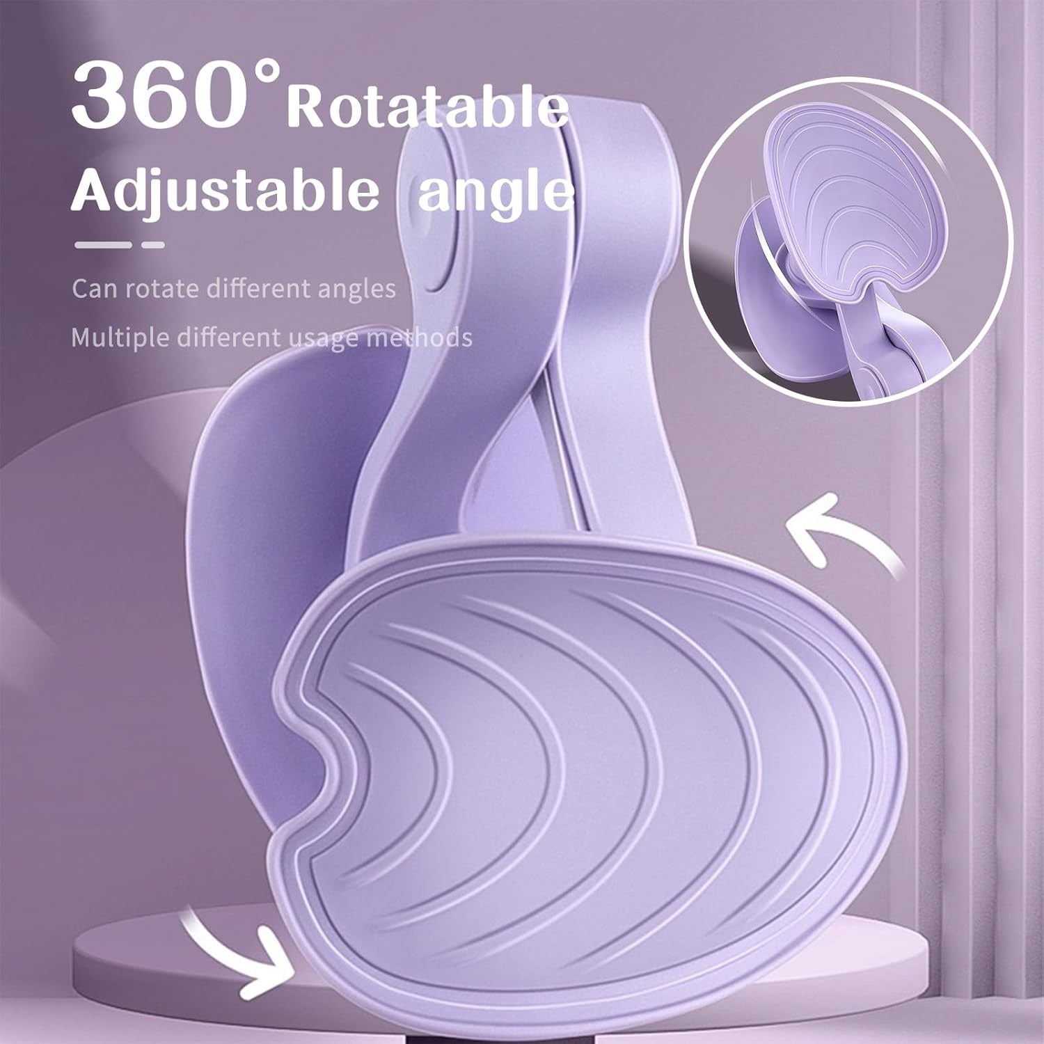 Thigh Exerciser Portable Design Easy To Use Strengthens Muscles Improves Flexibility Provides Comfortable Grip (Random Color)