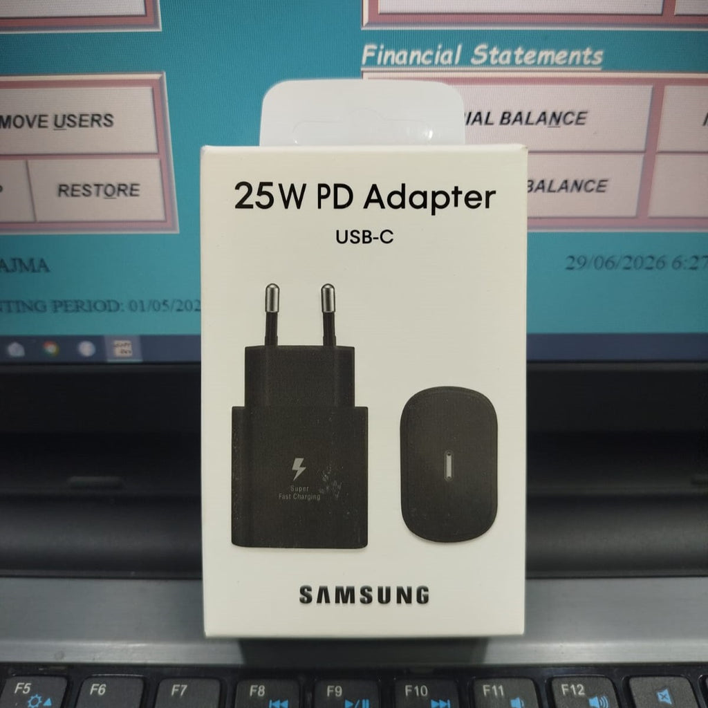 Samsung 25w Super Fast Adapter - High Speed Wall Charger Block For Efficient Rapid Charging