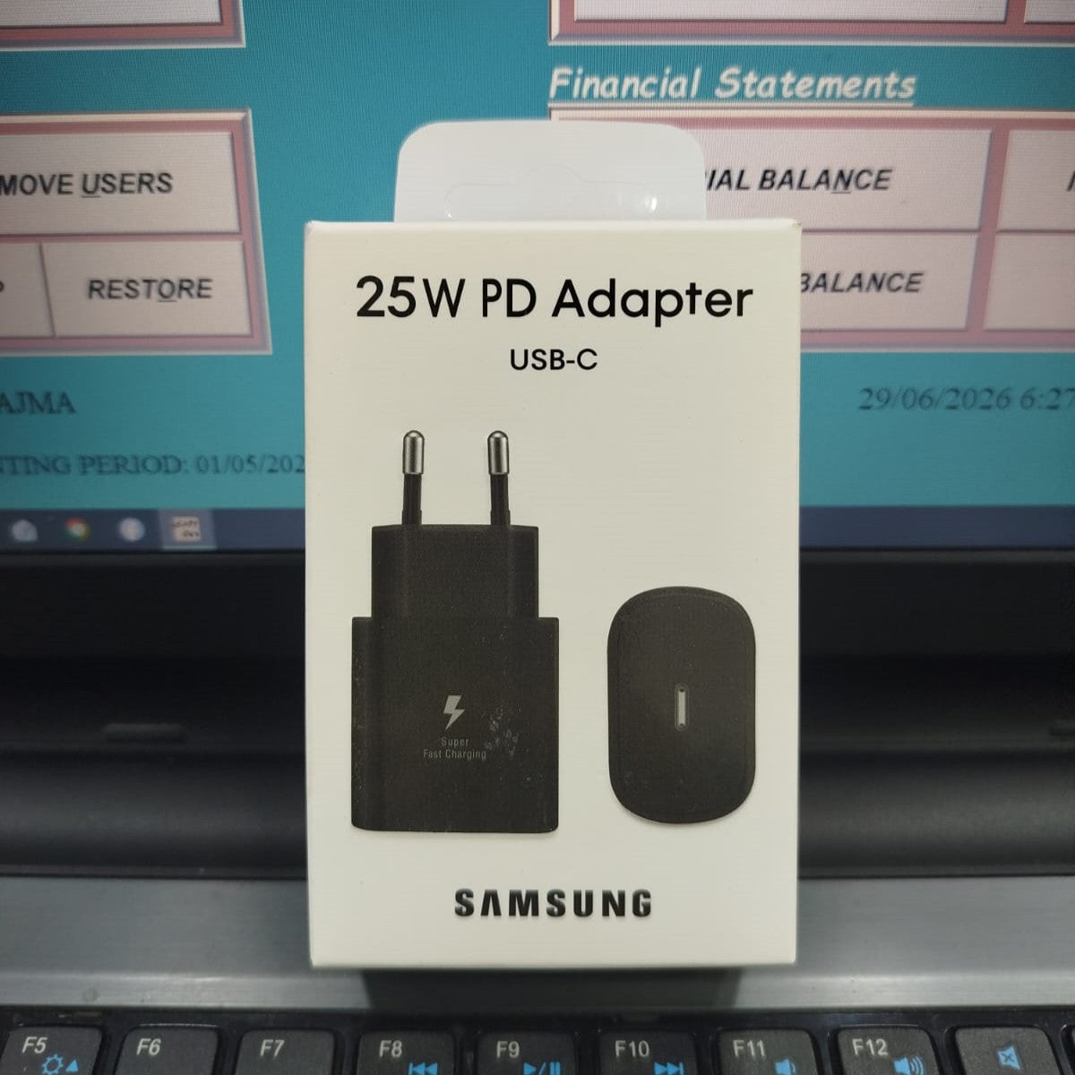 Samsung 25w Super Fast Adapter - High Speed Wall Charger Block For Efficient Rapid Charging