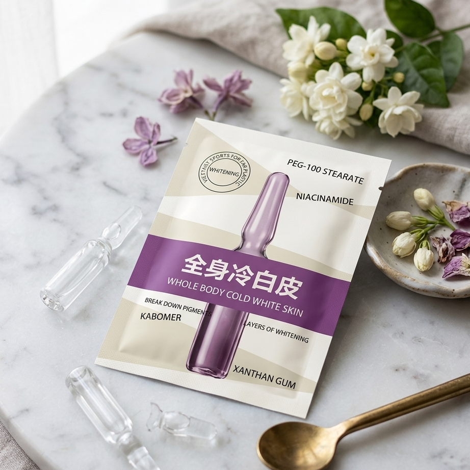 OMENFEE Cold White Skin All Over Whitening Lotion | Intensive Body Brightening Serum | Dark Spot Corrector & Skin Tone Enhancer
