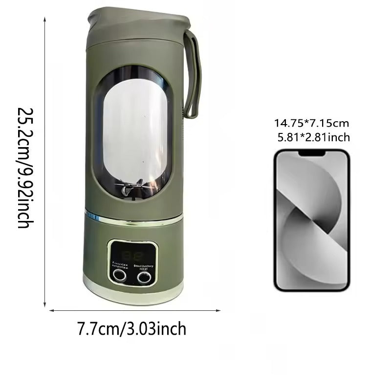 Portable USB Rechargeable Blender & Juicer �Personal Wireless Mini Smoothie Maker with Stainless Steel Blades for Shakes & Juices