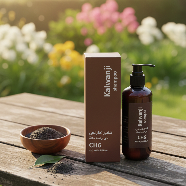 Kalwanji CH6 Black Seed Revitalizing Shampoo �50ml Nutrient-Rich Formula for Hair Strength & Shine