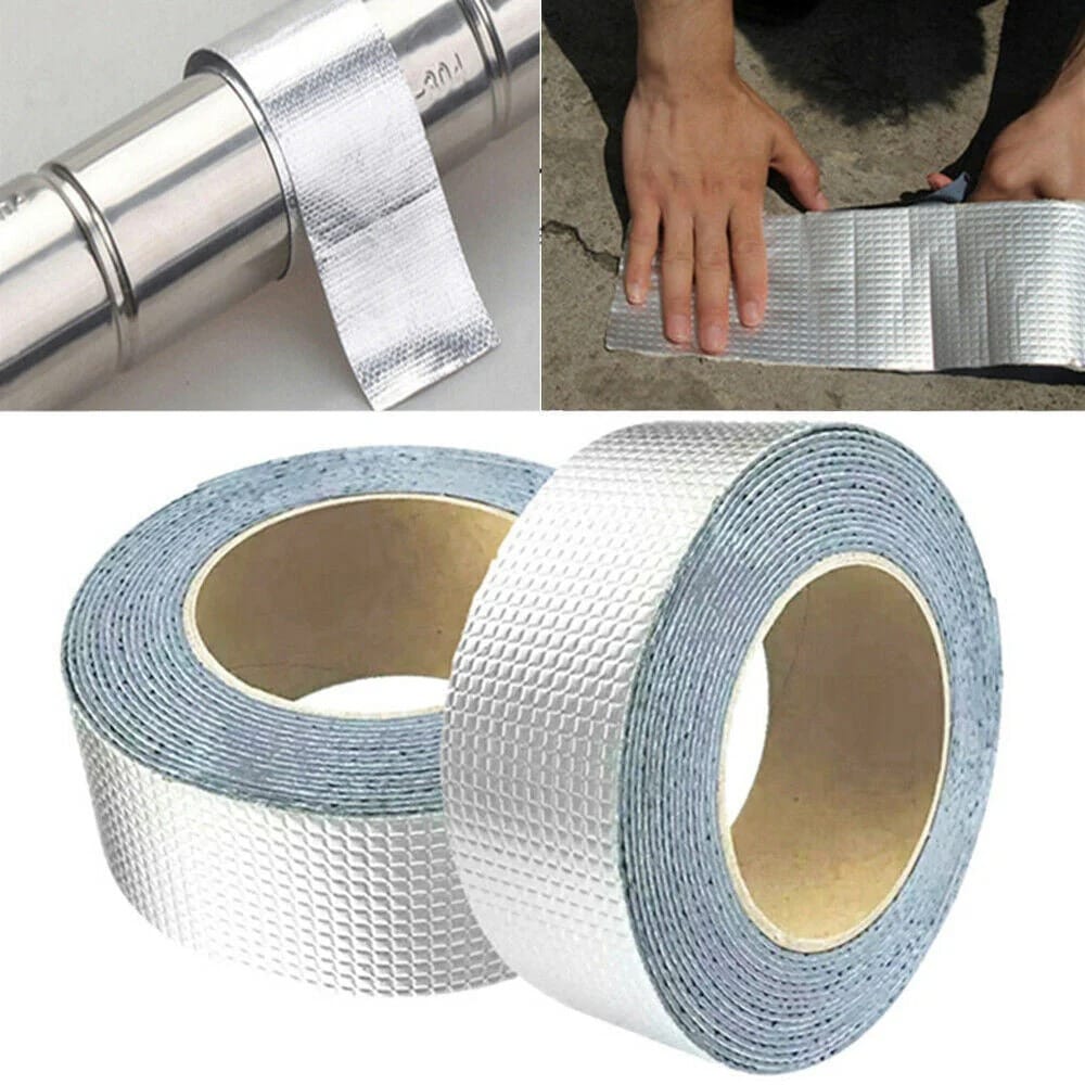 Heavy Duty Aluminum Foil Butyl Waterproof Repair Tape