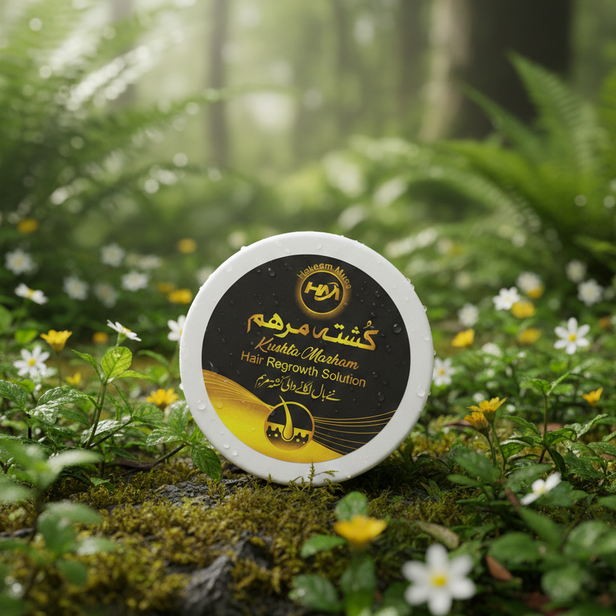 Kushta Marham 50g Hair Regrowth Solution �Hair Strengthening Ointment