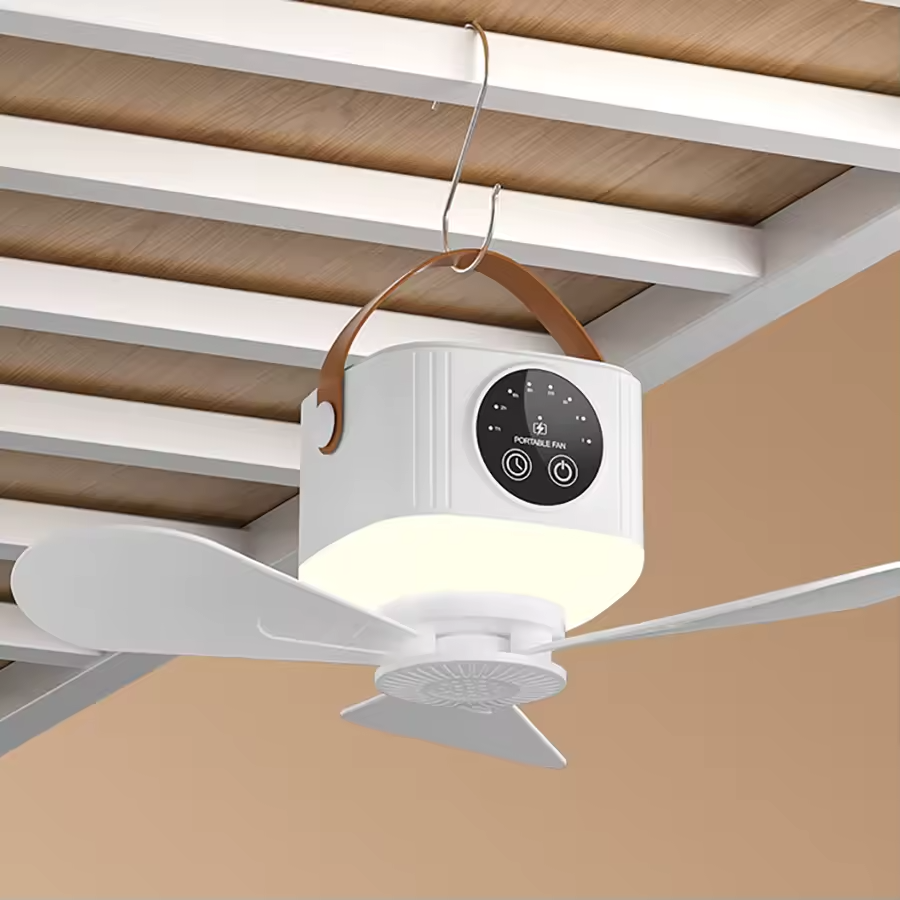 USB Dormitory Camping Small Ceiling Fan Rechargeable – photo 4