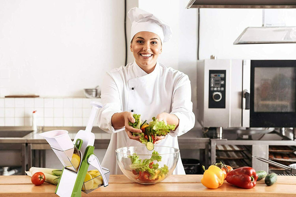 Exclusive 4 In 1 Vegetable Cutter Chopper Adjustable