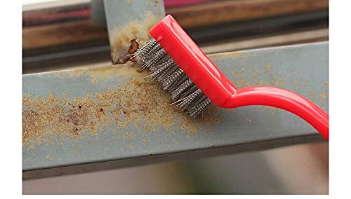 Gas Stove Cleaning Wire Brush Kitchen Tool Metal Fiber Brush �Set of 3 Brush
