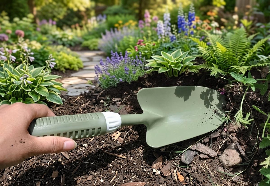 GreenPro Gardening Hand Trowel �Heavy Duty Digging Shovel with Comfortable Anti-Slip Grip Handle