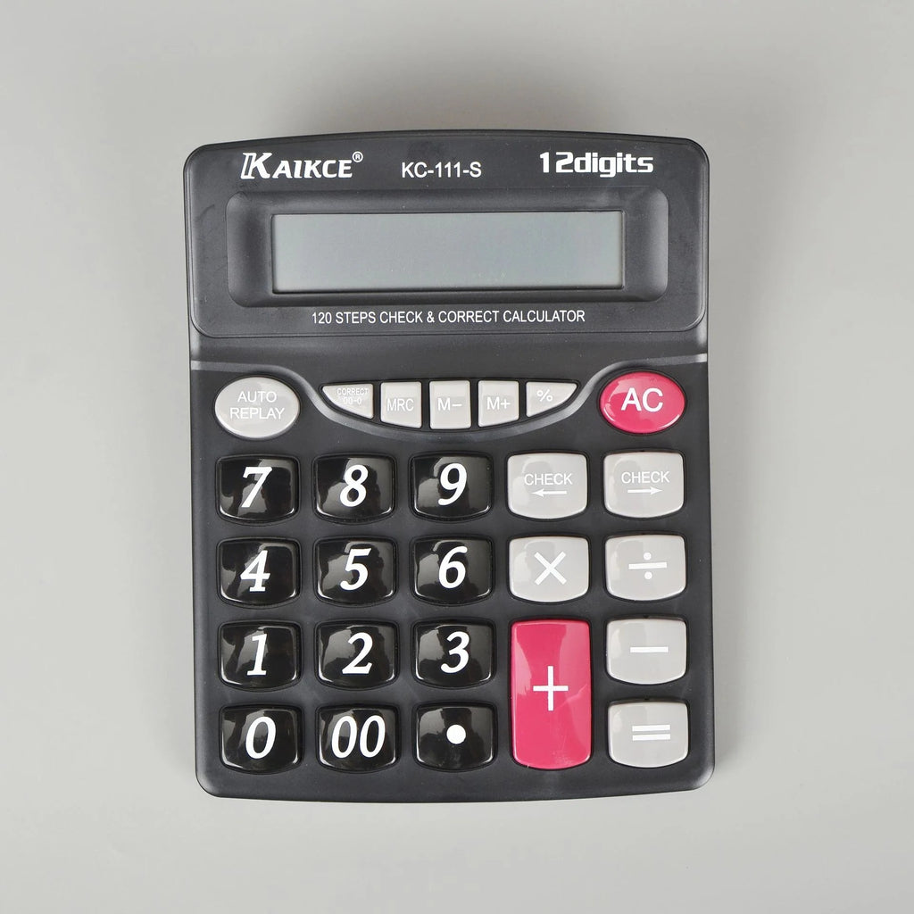 Kaikce KC 111 S Electronic Calculator Durable Quality Easy Use Clear Display Reliable Utility Compact Design