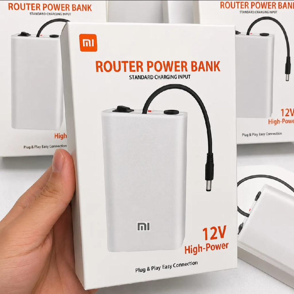 Xiaomi Mi 20000Mah 12V Router Power Bank �Mini UPS Battery Backup for Wi-Fi Routers