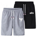 [Pack Of 2] Simple Stripe Style Fashion Shorts for Men | Shorts For Sports &amp; Fitness - M