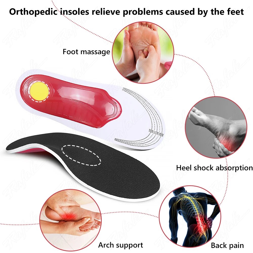 Flat Feet Arch Support Foot Pad Insole Shoe Inserts For Foot Pain Relief for Man &amp; Woman