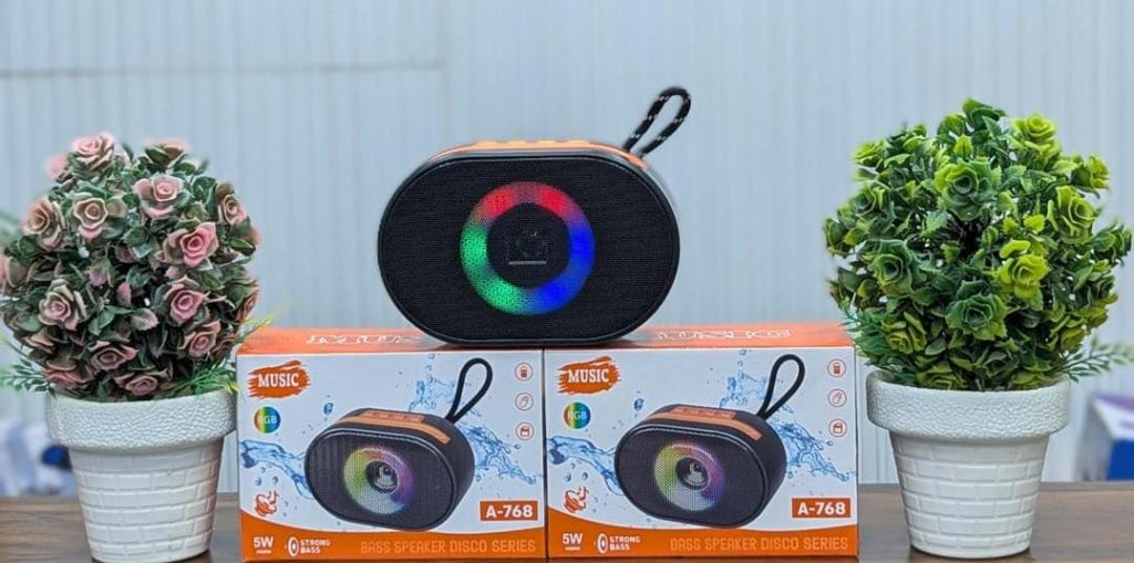 Portable Bluetooth Speaker Wireless Stereo Pairing �Compact Wireless Speaker for Home, Outdoor, Party & Beach (Random Color)
