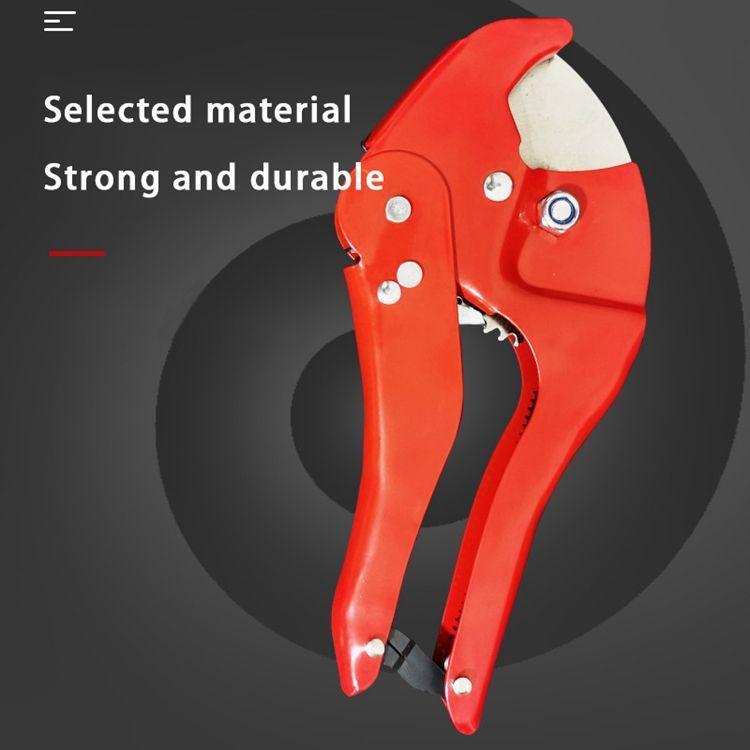 High Quality Stainless Steel PVC Pipe Cutter with Ratchet Mechanism
