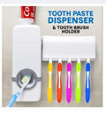 Toothpaste Dispenser With 5 Brush Holder Wall – photo 2