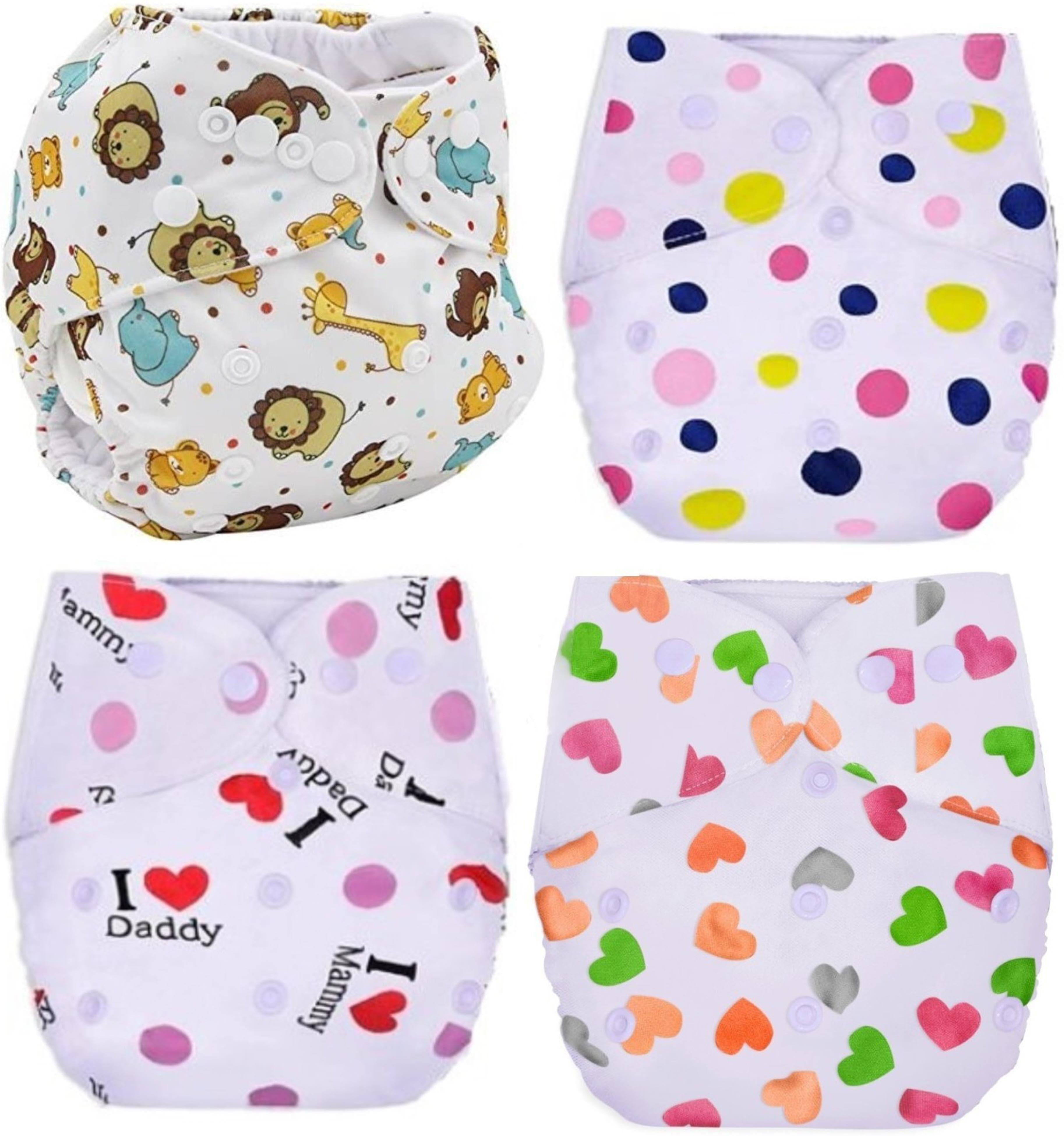 Kids Reusable Baby Diaper And Training Pants Soft Comfortable Washable For Daily Use | Small