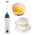 Rechargeable Electric Coffee Frother & Milk Beater �Handheld Foam Maker with Stainless Steel Whisk, USB Charging, and Powerful Motor