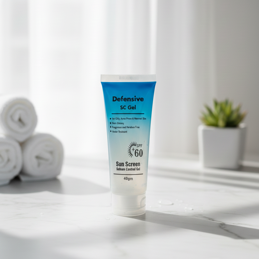 Defensive SC Gel Strong Protective Formula Gentle Application Reliable Performance Easy Absorption Provides Comfort And Support For Daily Use - 40g