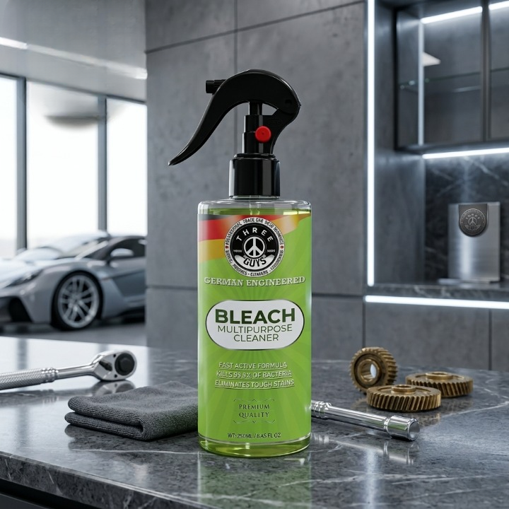 Three Guys Multipurpose Cleaner With Bleach Disinfects – photo 4