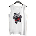 Jersey Weight Dont Lift Design [White] | Printed Gym Sando Tanks Top For Men - M