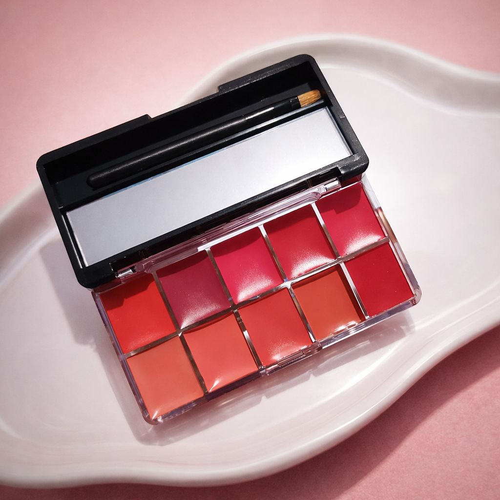 10 in 1 Lipstick & Blush Palette – photo 1