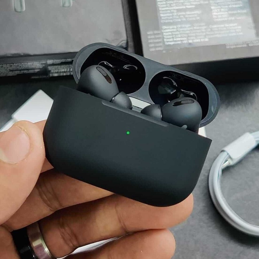 Black AirPods Pro 2 Wireless Bluetooth Earbuds – photo 5