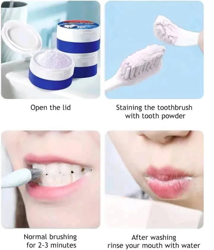 Tree Doctor Herbal Teeth Whitening Powder 50g Natural Teeth Cleaning And Whitening Oral Care Powder