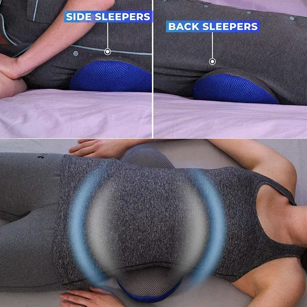 Comfy Curve Back Pain Relief Cushion Ergonomic Support For Comfortable Sitting