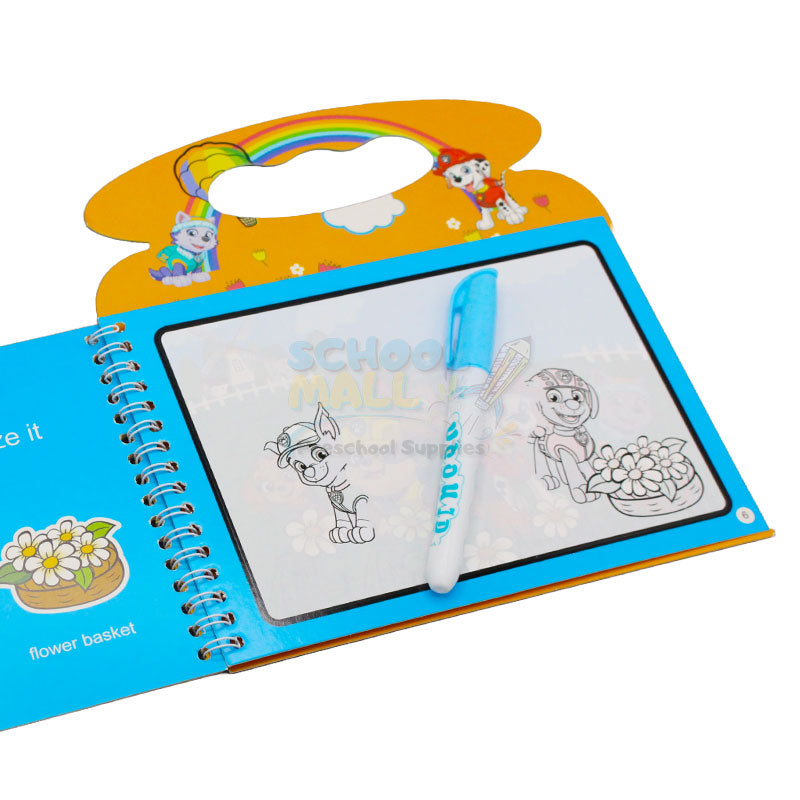 Magical Drawing Books With Pen, Water Reveal Activity Book For Kid  (random Design Books)