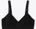 Cotton Sada Bra Pack of 3 �Mehroon, Black &amp; Skin Color | Comfortable 3 Hook Non-Padded Bra for Women - 32