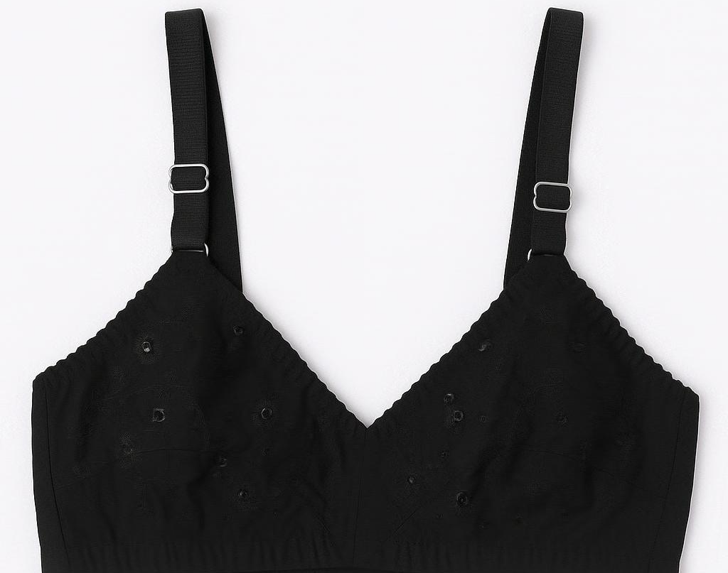 Cotton Sada Bra Pack of 3 �Mehroon, Black &amp; Skin Color | Comfortable 3 Hook Non-Padded Bra for Women - 32