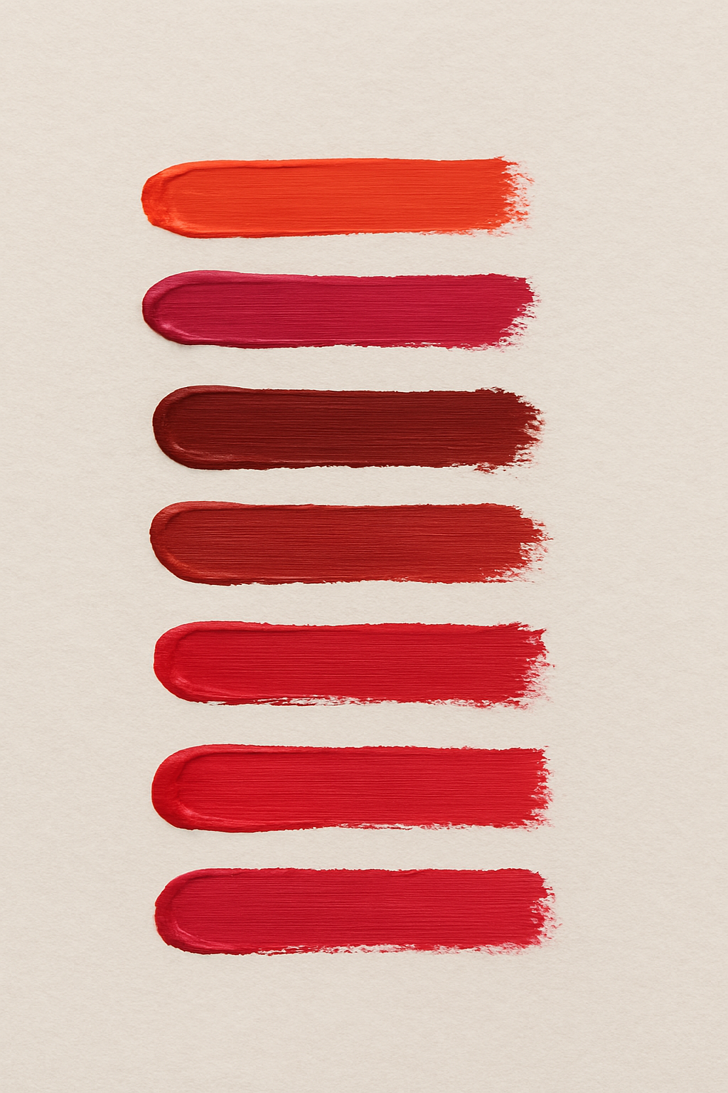 Romantic Empire Matte Lipgloss Set of 6 �High Pigment, Long-Lasting Liquid Lip Gloss | Shades of Red Collection