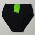 Malai Soft Fabric Underwear for Women �High Quality, Comfortable &amp; Lightweight Everyday Panty in Black, Sizes S, M, L - Small