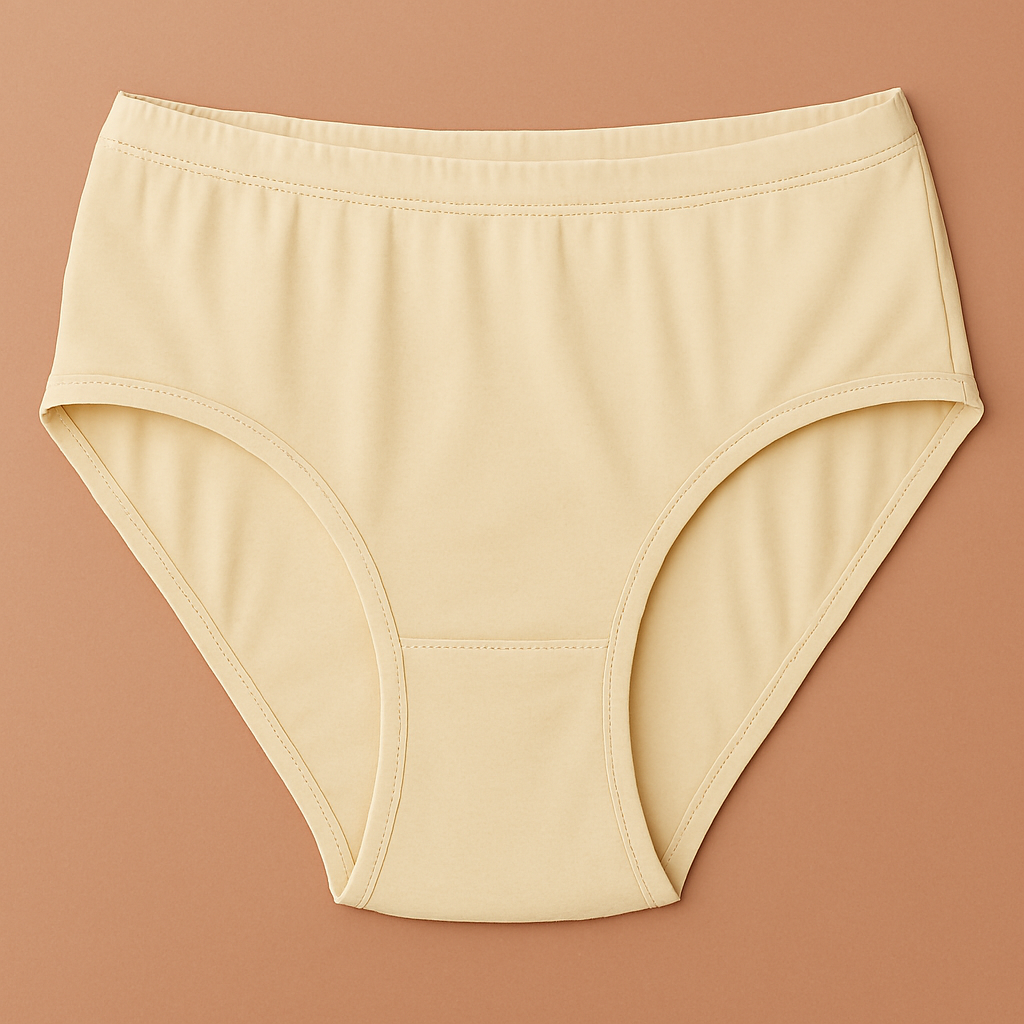 Malai Soft Fabric Underwear for Women �High Quality, Comfortable &amp; Lightweight Everyday Panty in Skin Color, Sizes S, M, L - Small