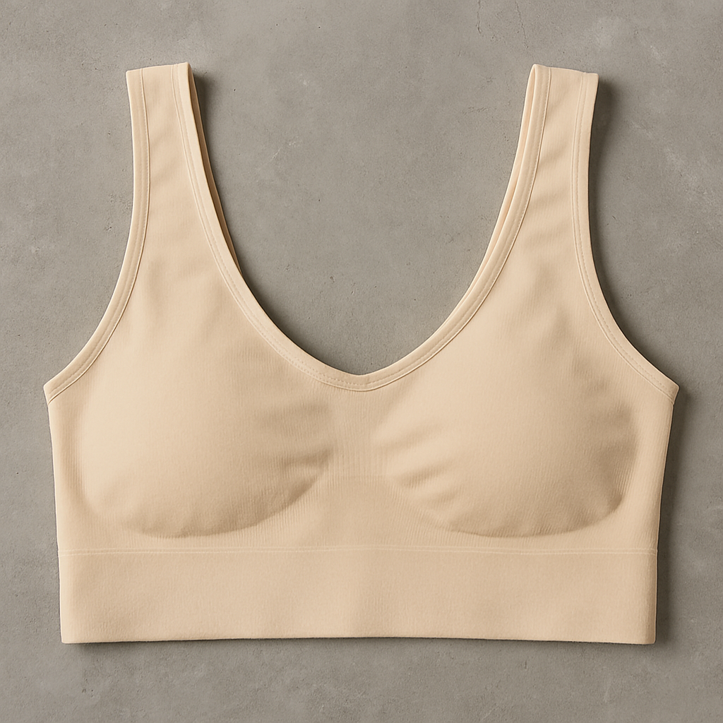 Ladies Air Bra �Soft Jersey Fabric, Plain Non-Padded Design, Comfortable &amp; Lightweight Everyday Wear Lingerie in Skin Color ( Stretchable Size )