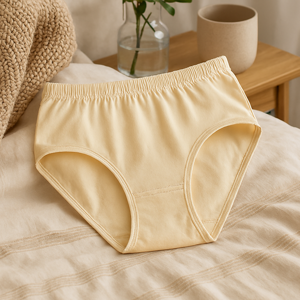 High Quality Pure Cotton Soft Fabric Panty �Comfortable Everyday Wear (Skin, S/M/L) - Small