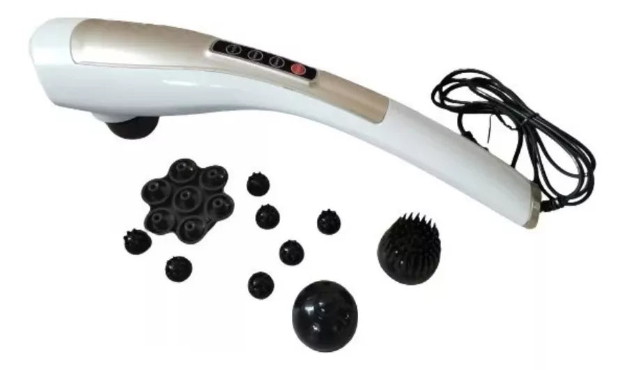 2018c Infrared Light Massager Rod �Non-Rechargeable Handheld Massager for Targeted Pain Relief and Relaxation ( Grey Color )