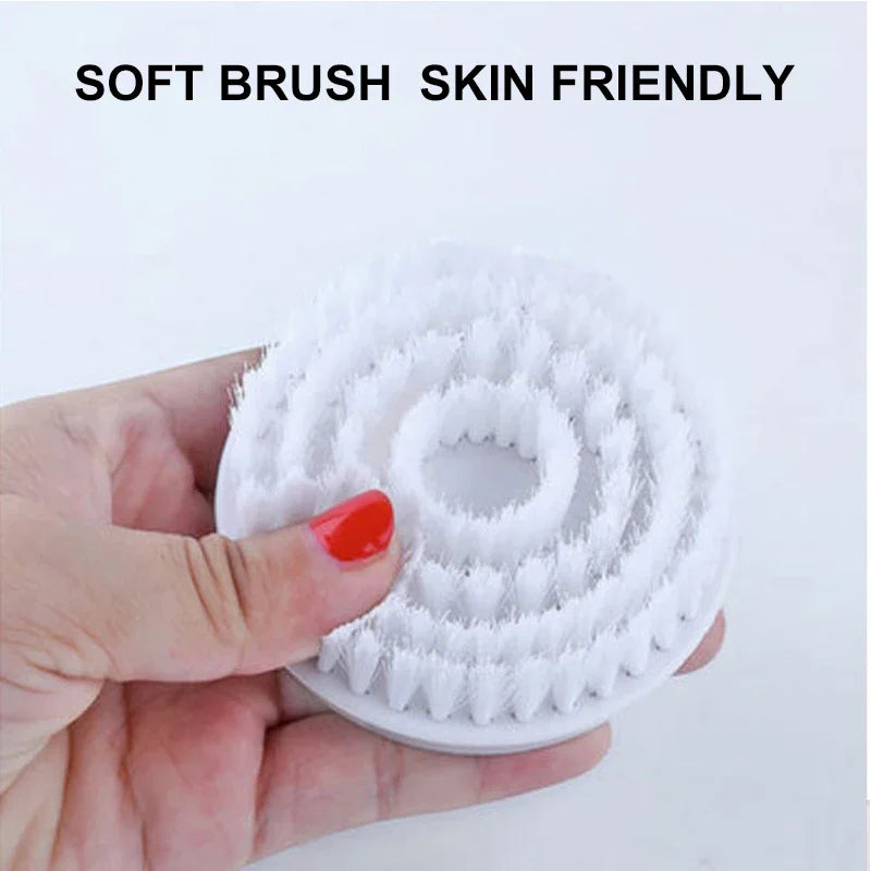 Bathing Spinning Brush with Mesh Sponge Stone – photo 2