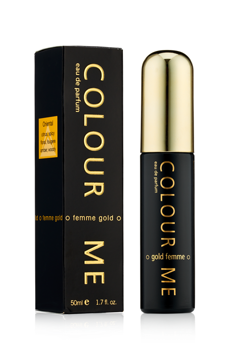 COLOUR ME Perfume Gold Femme 50 ML – photo 1