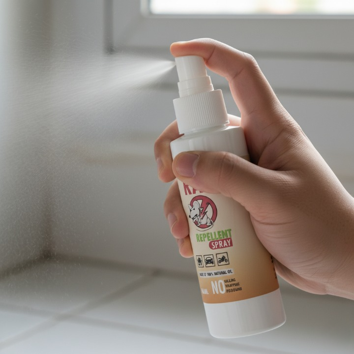 Rat Repellent Spray 50ml �Natural, Safe &amp; Non-Toxic Rodent Deterrent for Home, Kitchen, Car, and Storage Areas